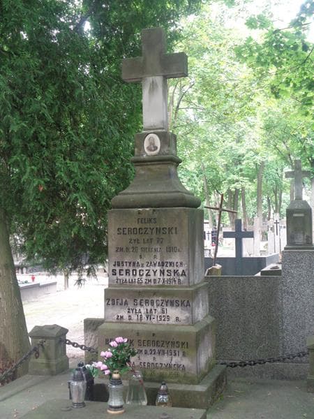 Zdjęcie grobu Zofja Seroczyńska (2)