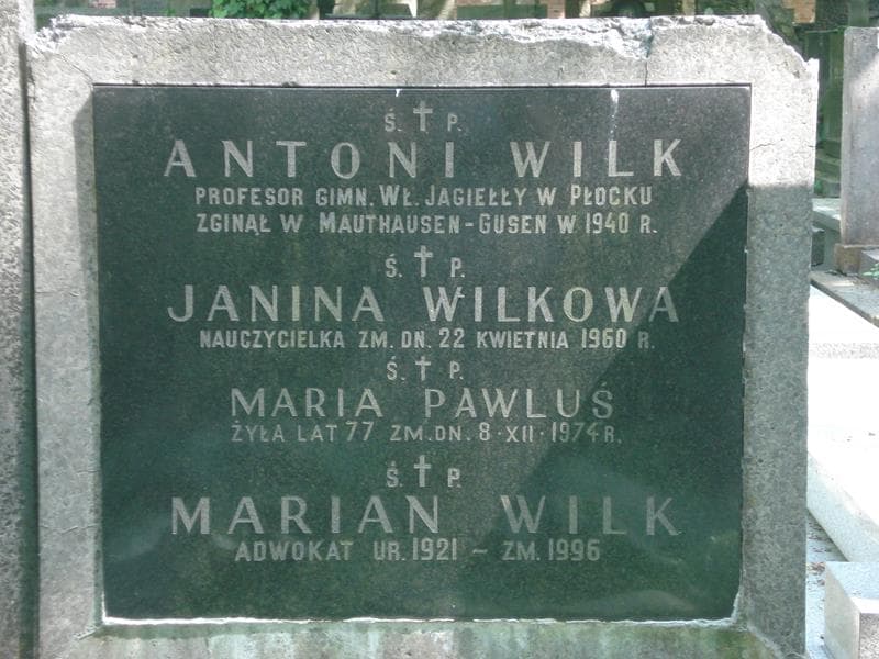 Zdjęcie grobu Maria Pawluś (1)