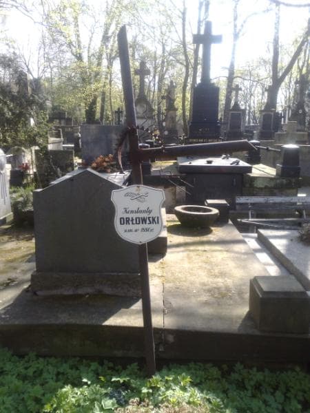Zdjęcie grobu Konstanty Orłowski (1)