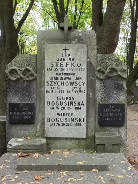 Zdjęcie grobu Wiktor Bogusiński (2)