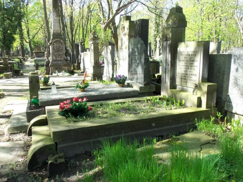Zdjęcie grobu Wacława Albińska (1)
