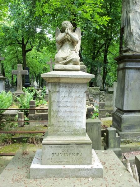 Zdjęcie grobu Zosia Dramińska (2)