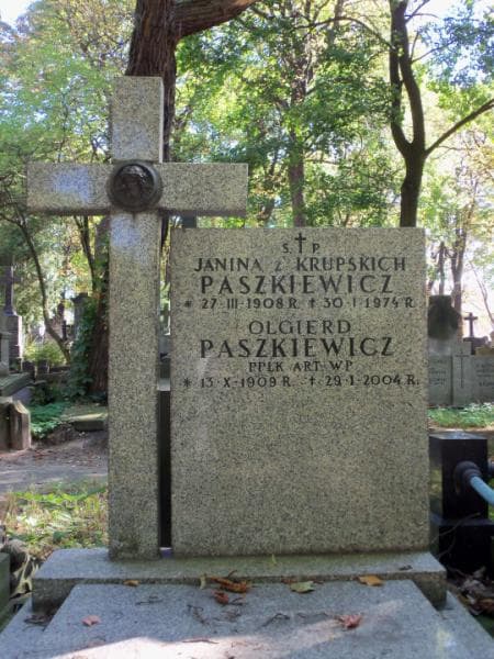 Zdjęcie grobu Olgierd Paszkiewicz (2)