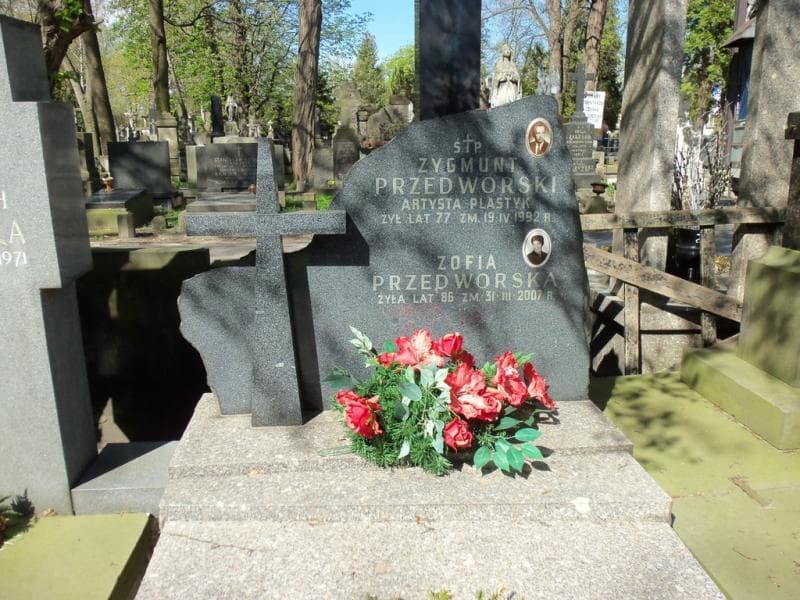 Zdjęcie grobu Zofia Przedworska (2)