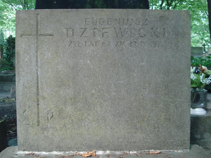 Zdjęcie grobu Eugeniusz Dziewicki (1)