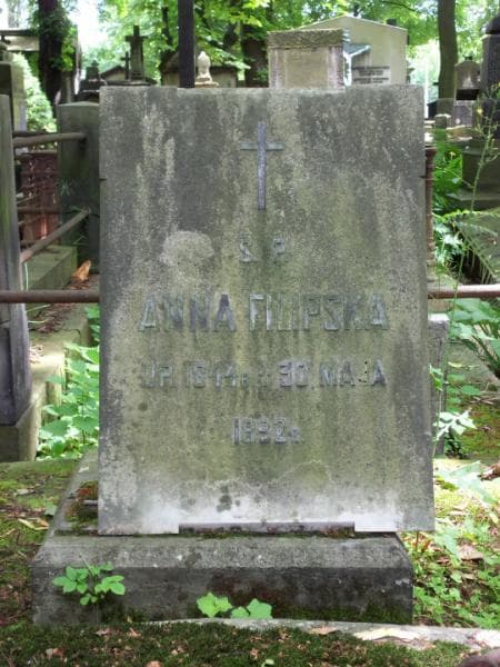 Zdjęcie grobu Anna Filipska (2)