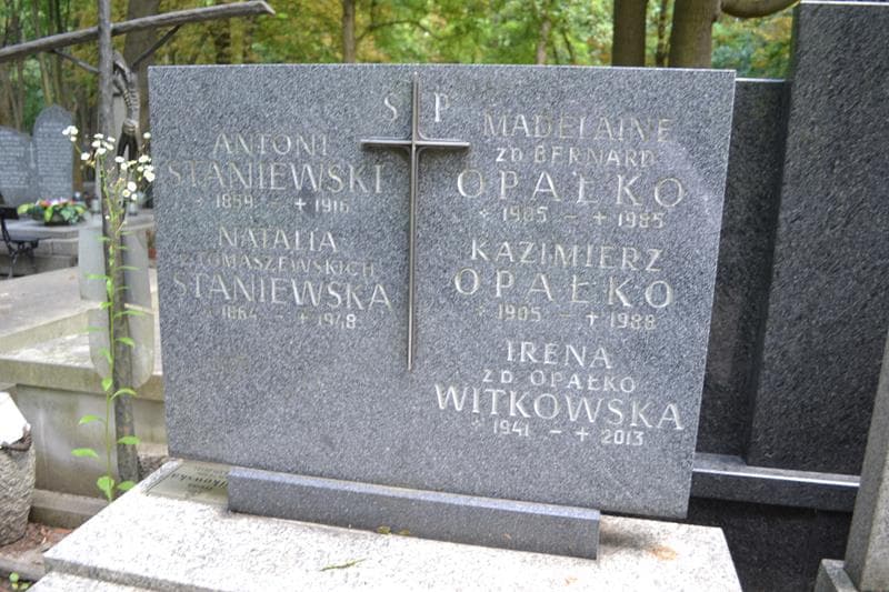 Zdjęcie grobu Madelaine Opałko (2)