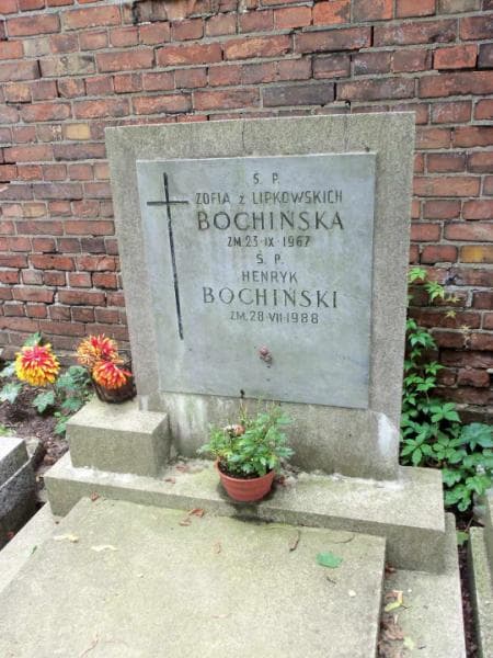 Zdjęcie grobu Henryk Bochiński (2)