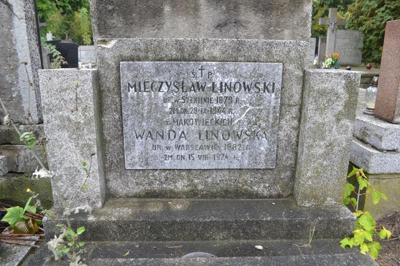 Zdjęcie grobu Jan Linowski (2)