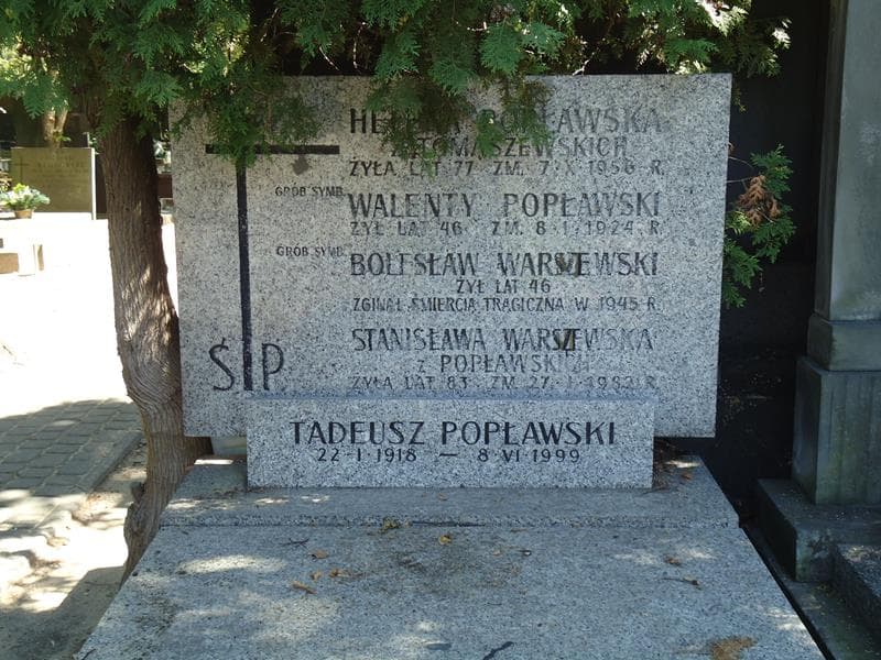 Zdjęcie grobu Bolesław Warszewski (2)