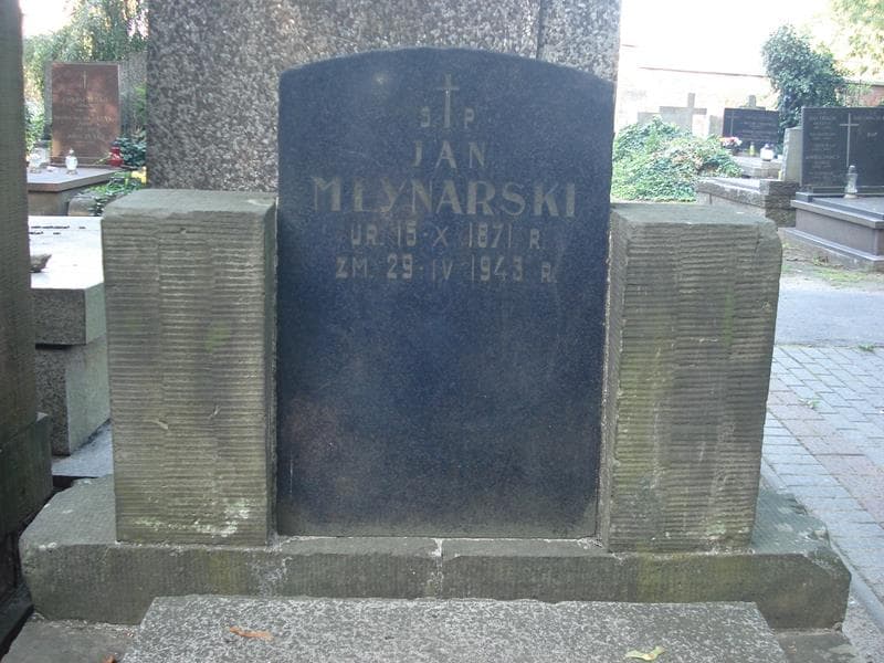 Zdjęcie grobu Jan Młynarski (2)