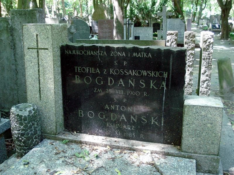 Zdjęcie grobu Teofila Bogdańska (1)