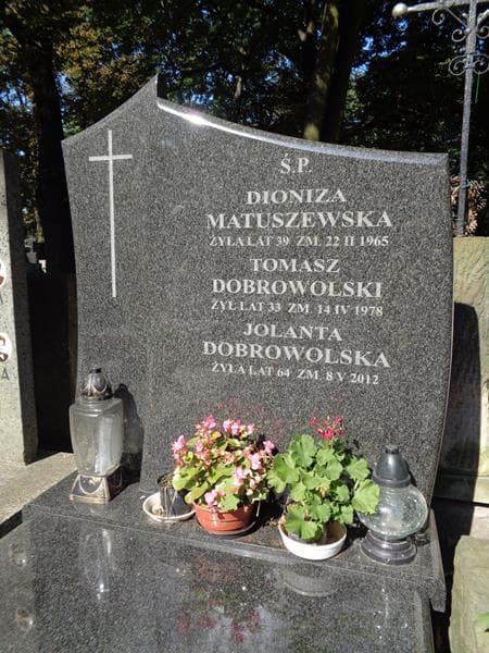Zdjęcie grobu Tomasz Dobrowolski (2)