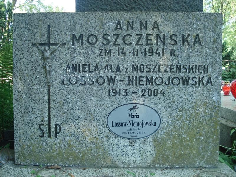 Zdjęcie grobu Maria Lossow-Niemojewska (2)