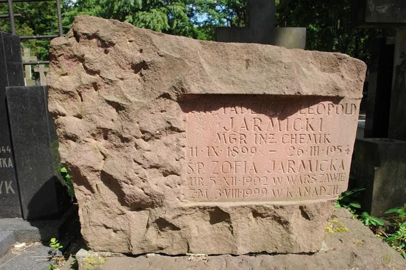 Zdjęcie grobu Tadeusz Leopold Jarmicki (2)