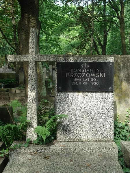 Zdjęcie grobu Konstanty Brzozowski (2)