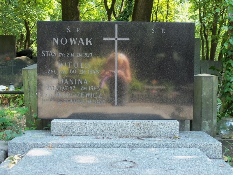 Zdjęcie grobu Witold Nowak (2)