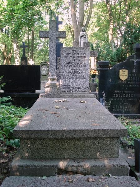 Zdjęcie grobu Stanisława Manterys (1)