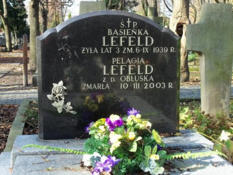 Zdjęcie grobu Pelagia Lefeld (2)