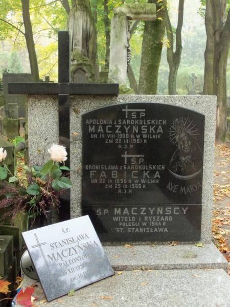 Zdjęcie grobu Apolonia Mączyńska (2)