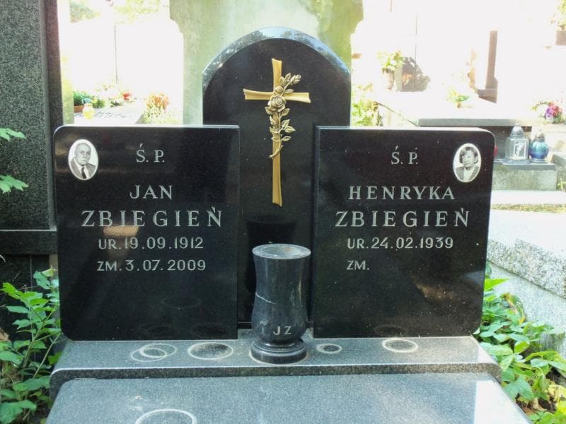 Zdjęcie grobu Jan Zbiegień (2)