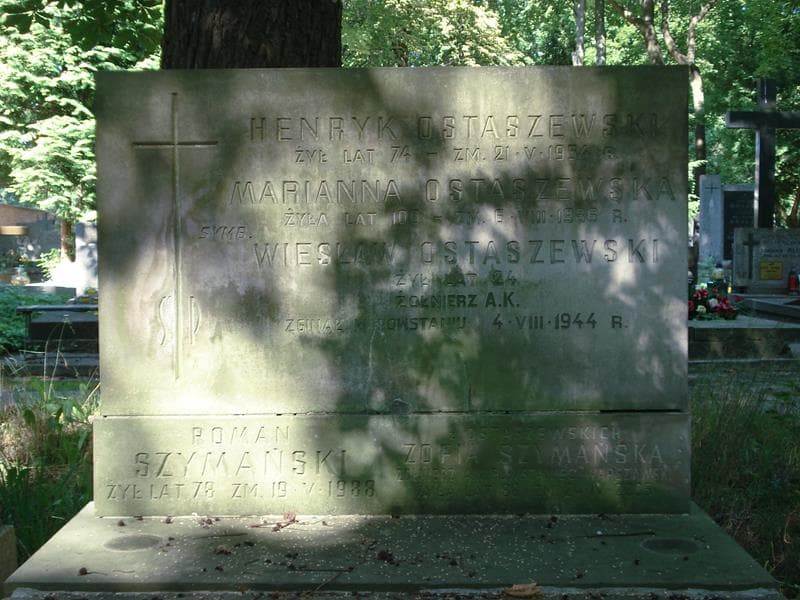 Zdjęcie grobu Wiesław Ostaszewski (1)