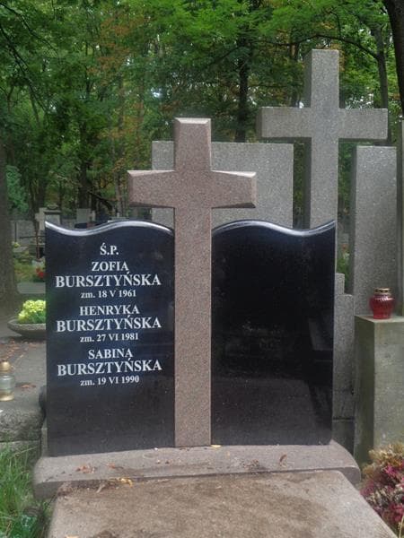 Zdjęcie grobu Henryka Bursztyńska (2)