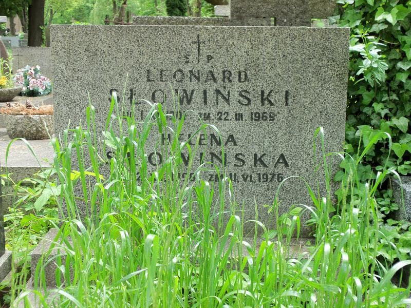 Zdjęcie grobu Leonard Słowiński (2)