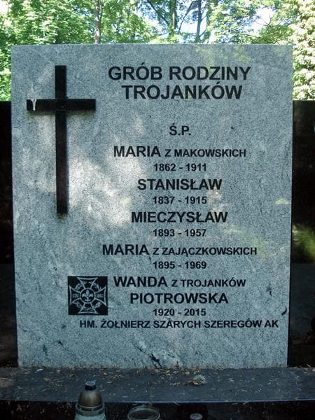 Zdjęcie grobu Wanda Piotrowska (2)