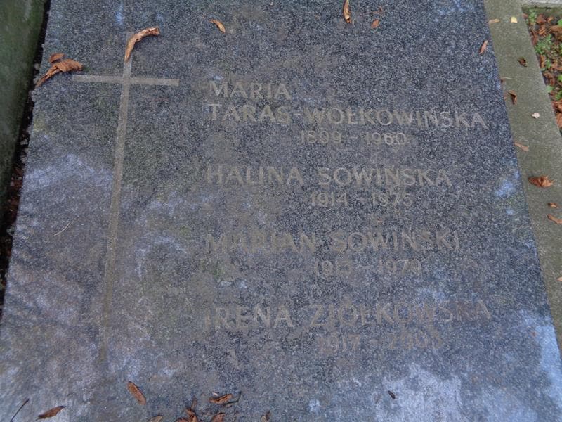 Zdjęcie grobu Maria Taras-Wołkowińska (2)