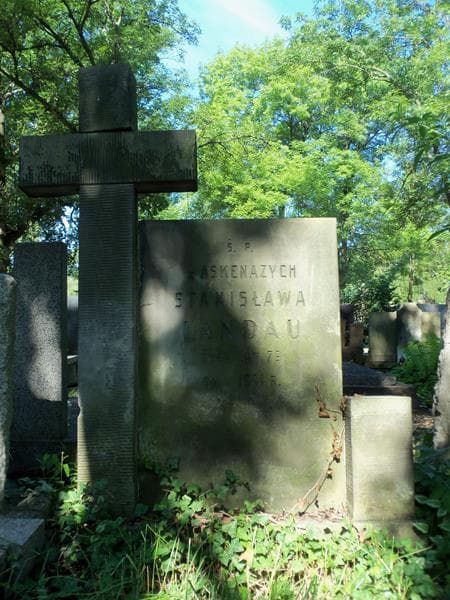 Zdjęcie grobu Stanisława Landau (2)