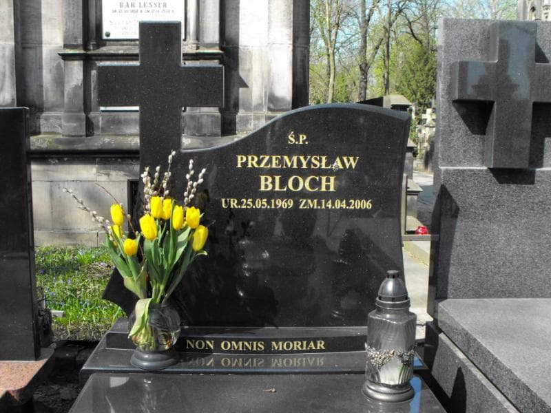Zdjęcie grobu Przemysław Bloch (1)