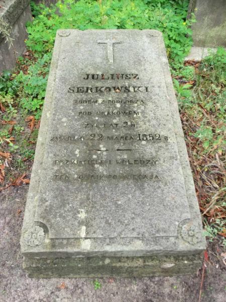 Zdjęcie grobu Juliusz Serkowski (2)