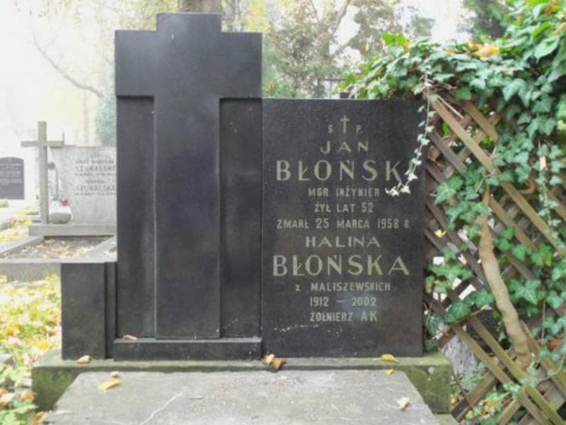 Zdjęcie grobu Halina Błońska (2)