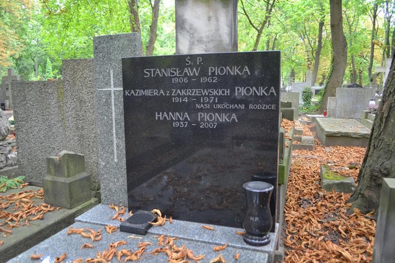 Zdjęcie grobu Kazimiera Pionka (2)