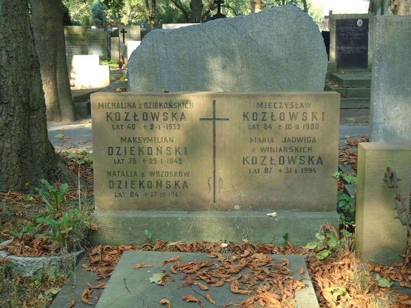 Zdjęcie grobu Maria Jadwiga Kozłowska (2)