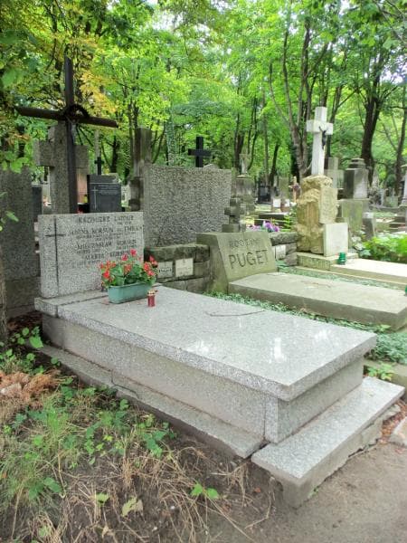 Zdjęcie grobu: Kazimierz Latour