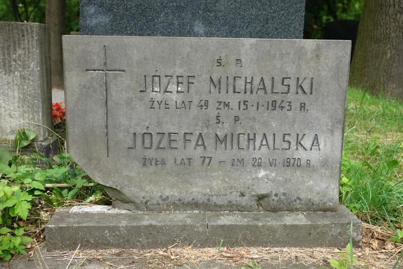Zdjęcie grobu Józefa Michalska (2)