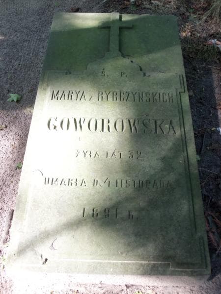 Zdjęcie grobu Marya Goworowska (2)