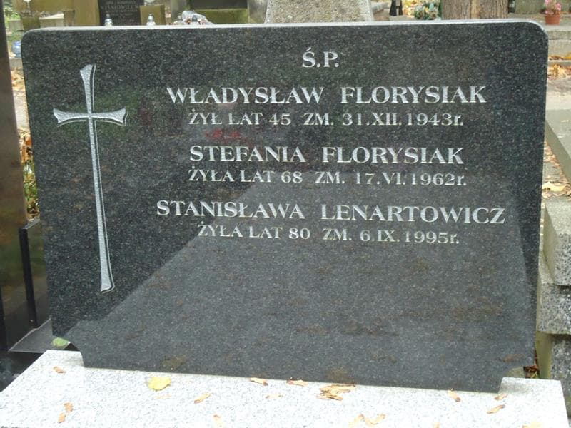 Zdjęcie grobu Stanisława Lenartowicz (2)