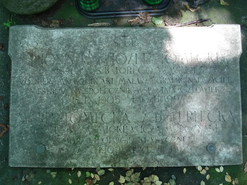Zdjęcie grobu Maria Tomecka (2)