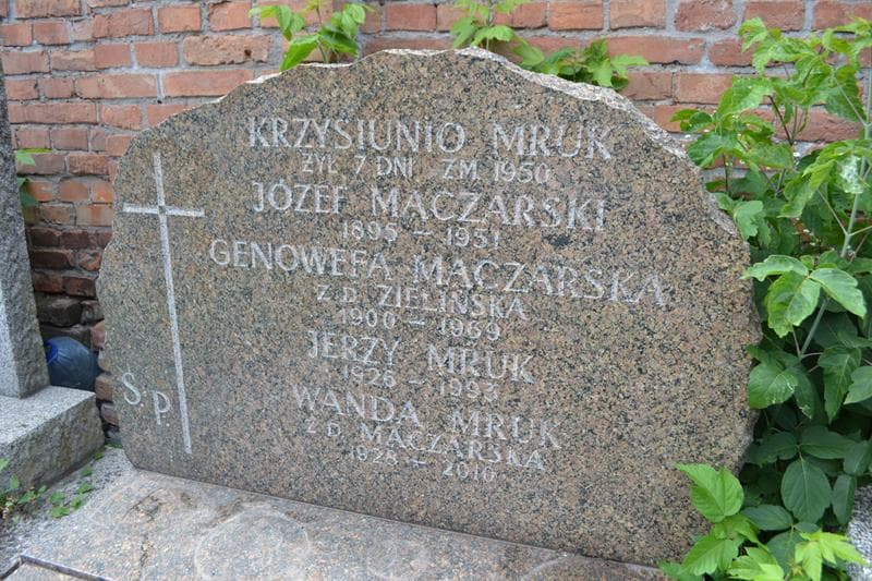 Zdjęcie grobu Genowefa Mączarska (2)