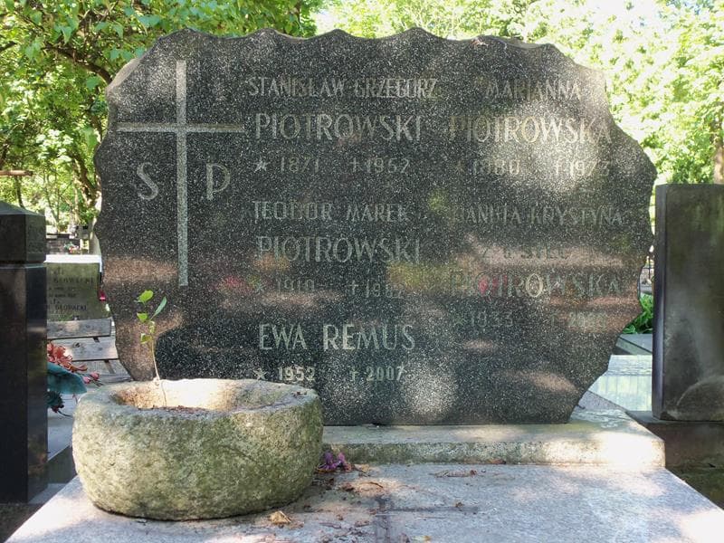 Zdjęcie grobu Stanisław Grzegorz Piotrowski (2)