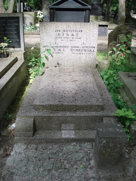 Zdjęcie grobu Józefa Biske (1)