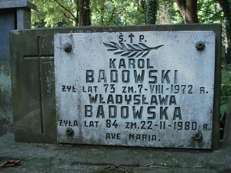 Zdjęcie grobu Karol Badowski (2)