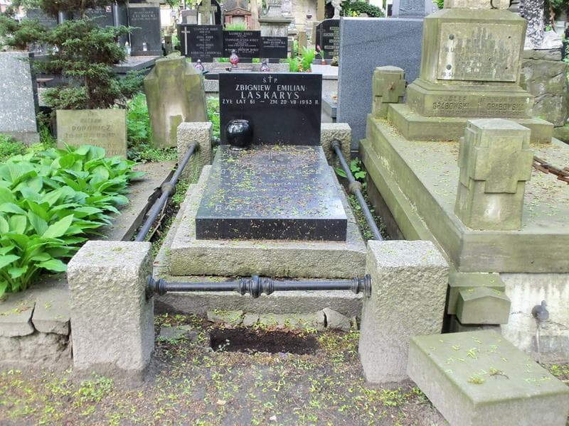 Zdjęcie grobu: Zbigniew Emilian Laskarys