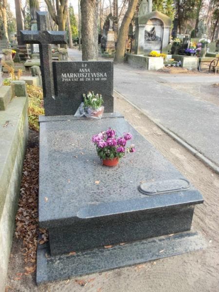 Zdjęcie grobu: Anna Markuszewska