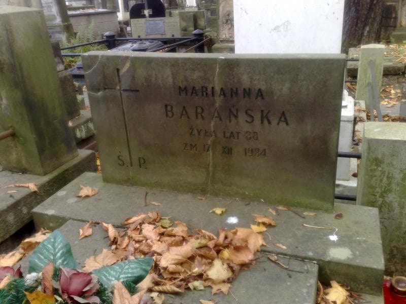 Zdjęcie grobu Marianna Barańska (1)