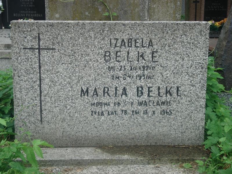 Zdjęcie grobu Izabela Belke (2)