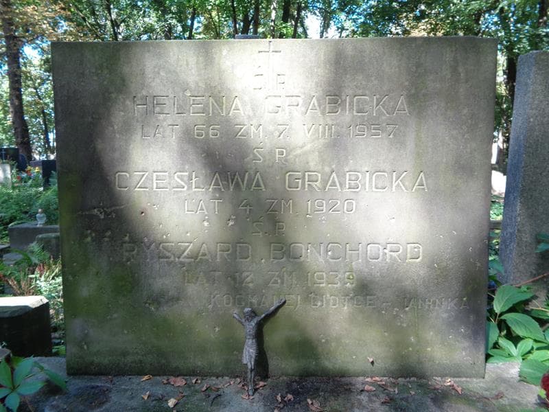 Zdjęcie grobu Czesława Grabicka (2)